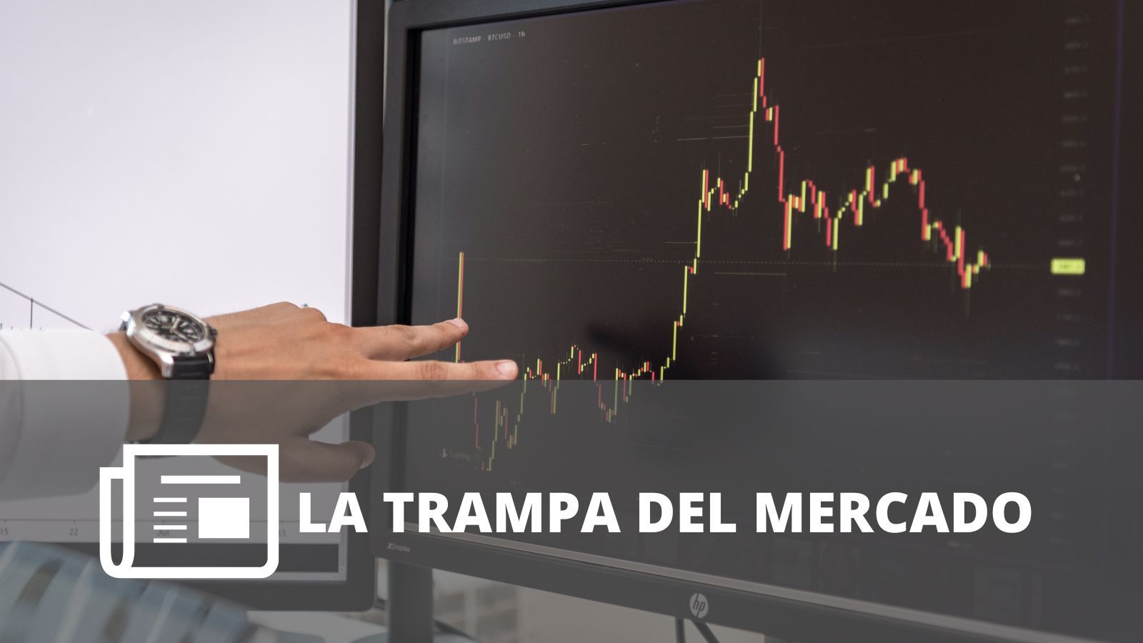 Gráfico de trading con una falsa ruptura de resistencia y posterior regreso al rango