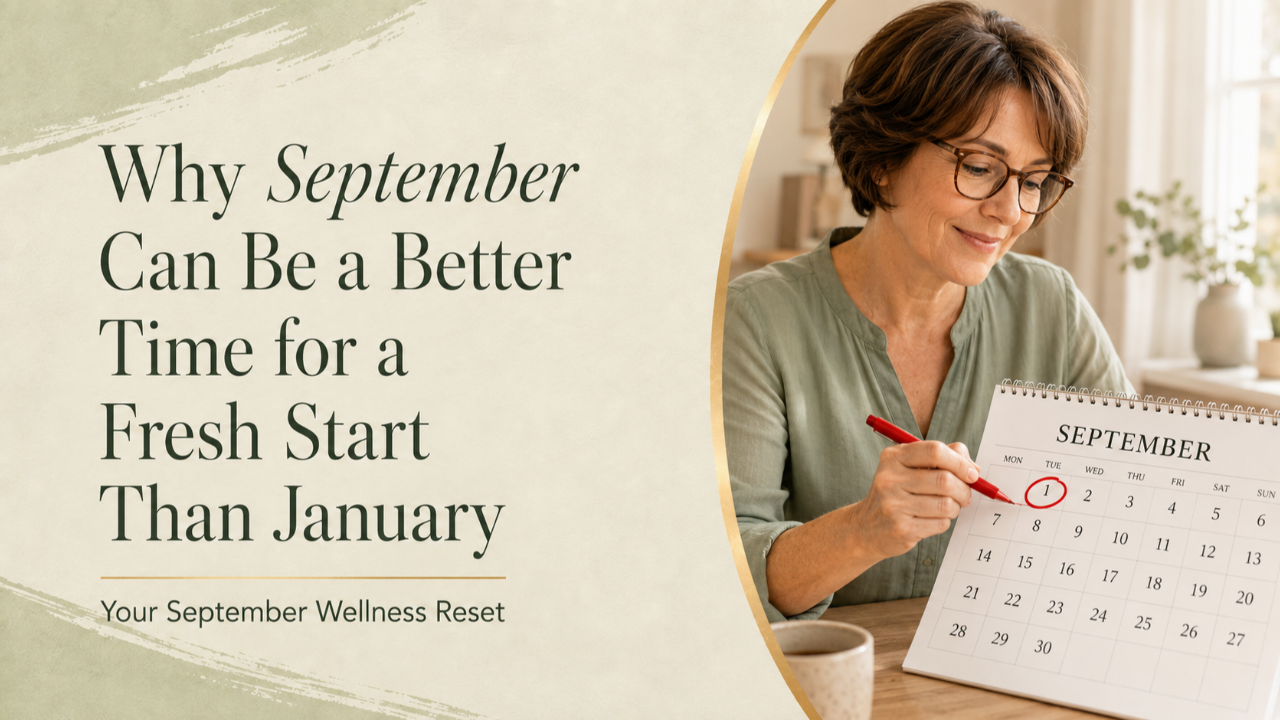 English woman marking things on her calendar