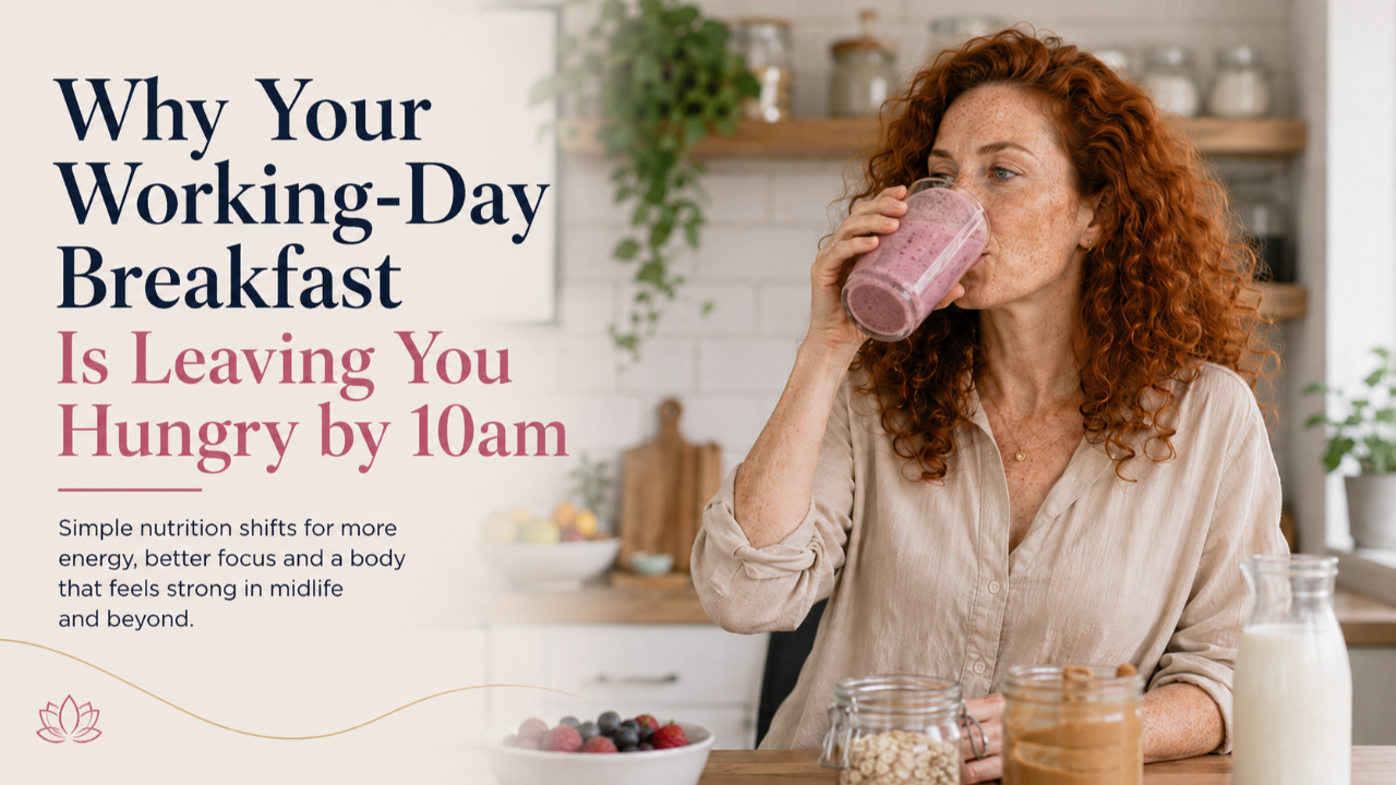 Woman drinking smoothie