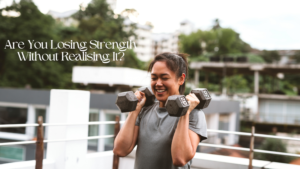 woman strength training 