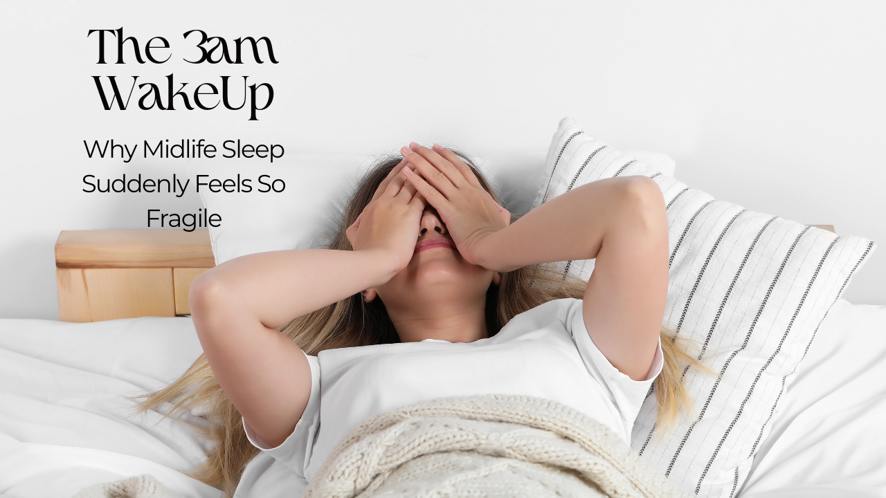 woman sleeping tired