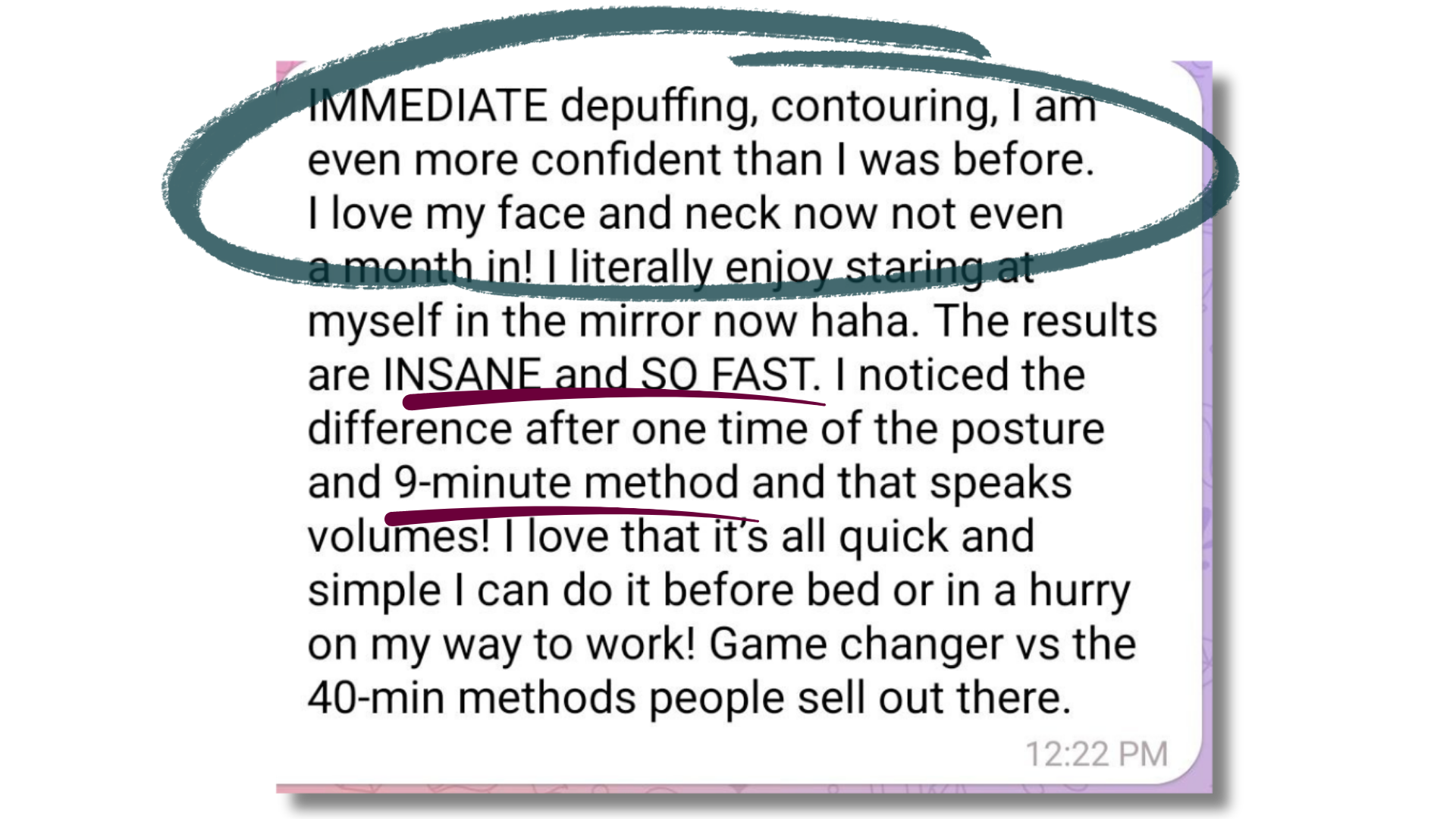 Testimonial from DMs