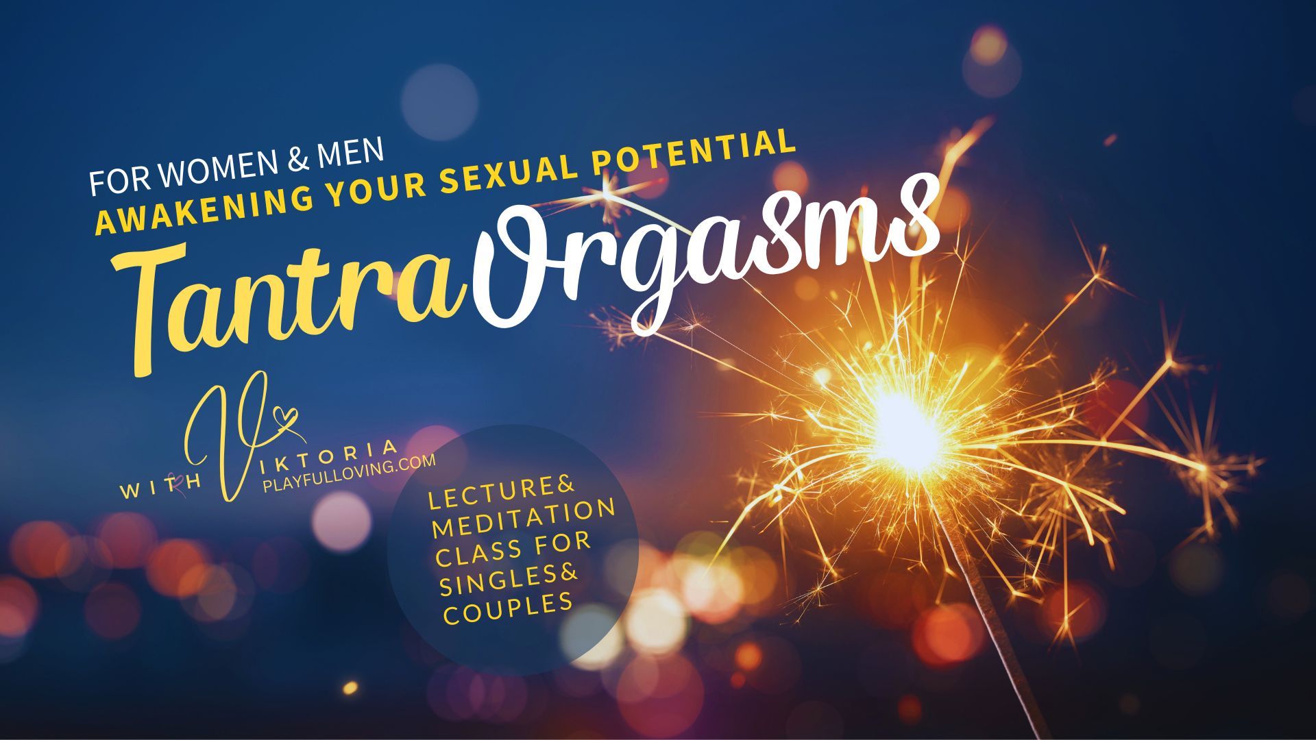 Learn the orgasmic potential for women and men