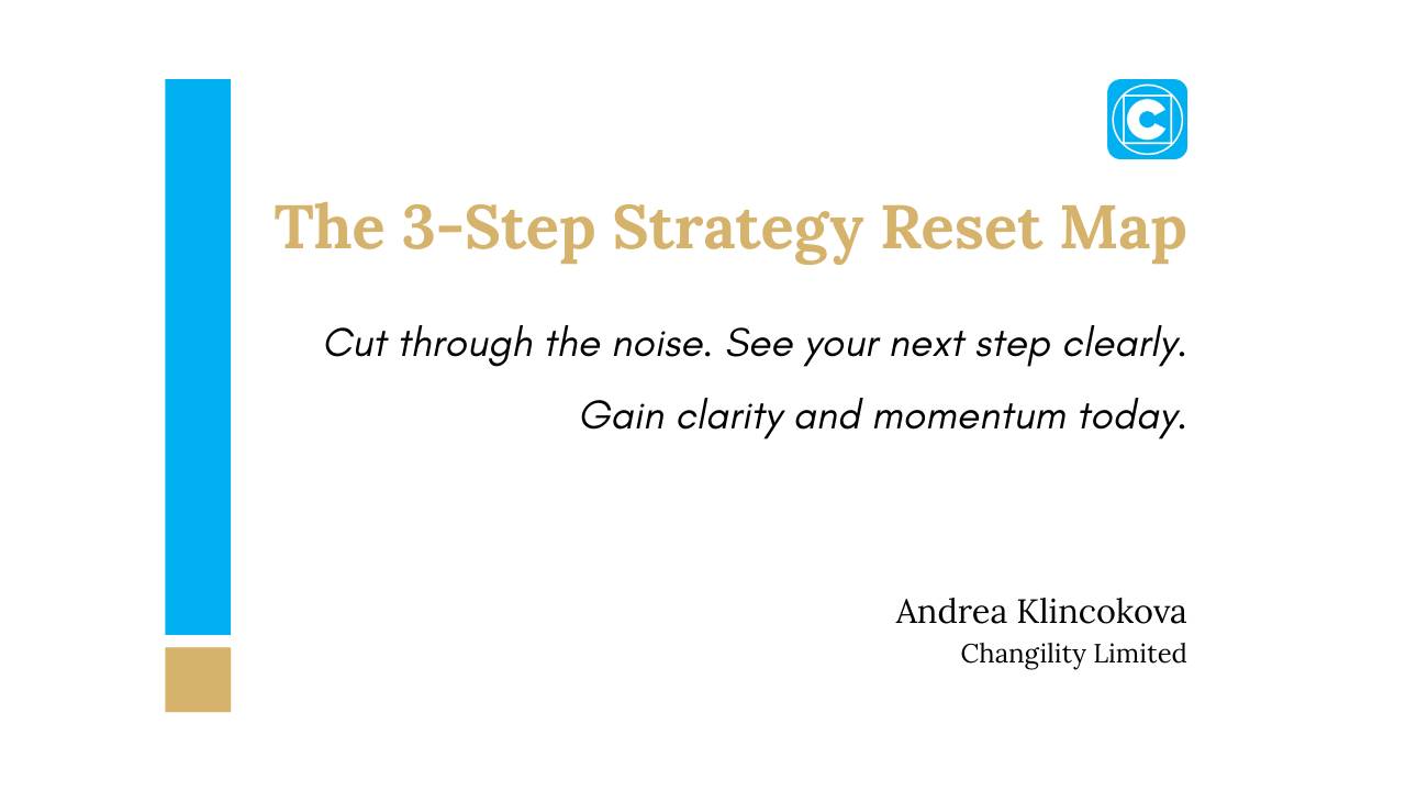 Strategy Library Reset Button Thank You - The 3-Step Strategy Reset Map