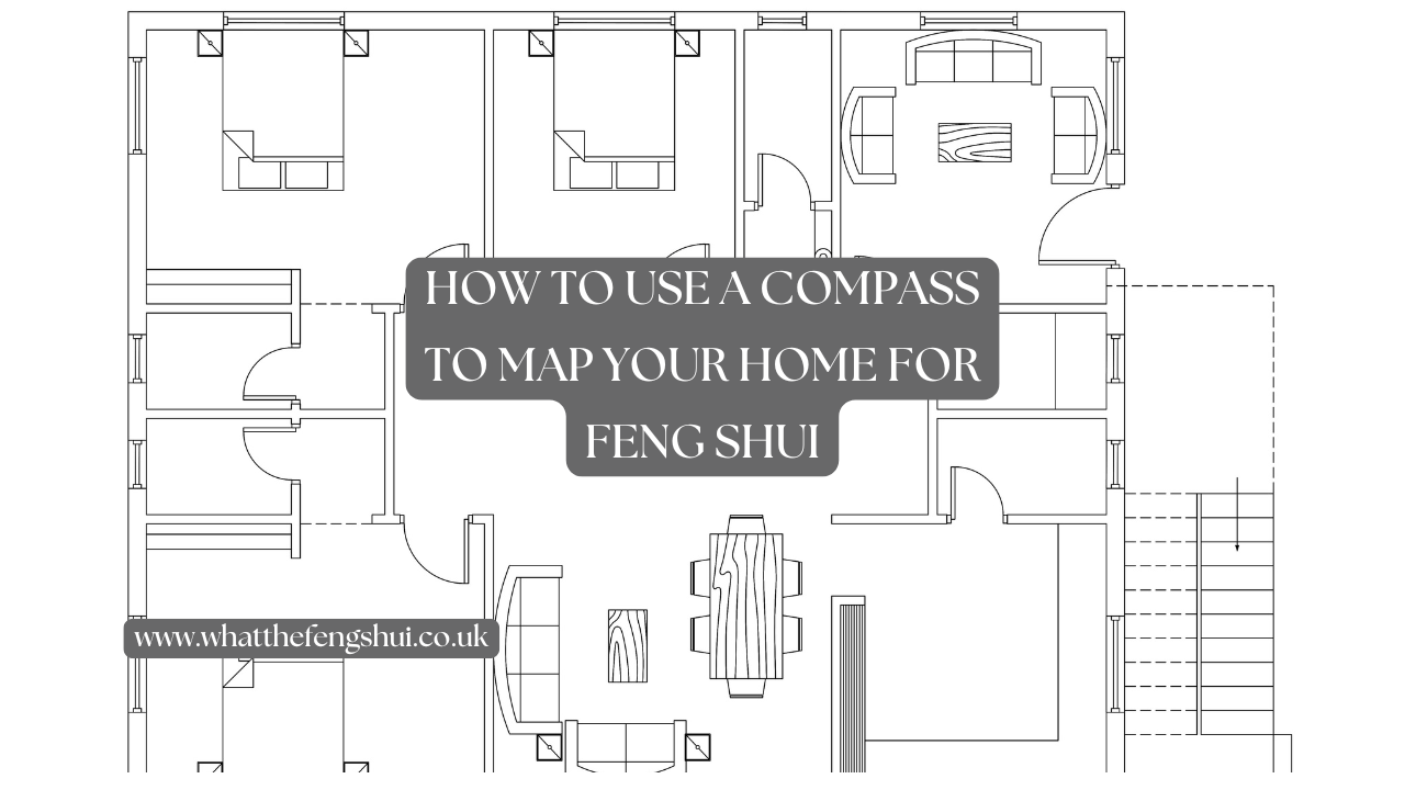 Learn how to use a compass to map your home for Feng Shui, find your home's centre and accurately plot the 24 Mountains and directional sectors.