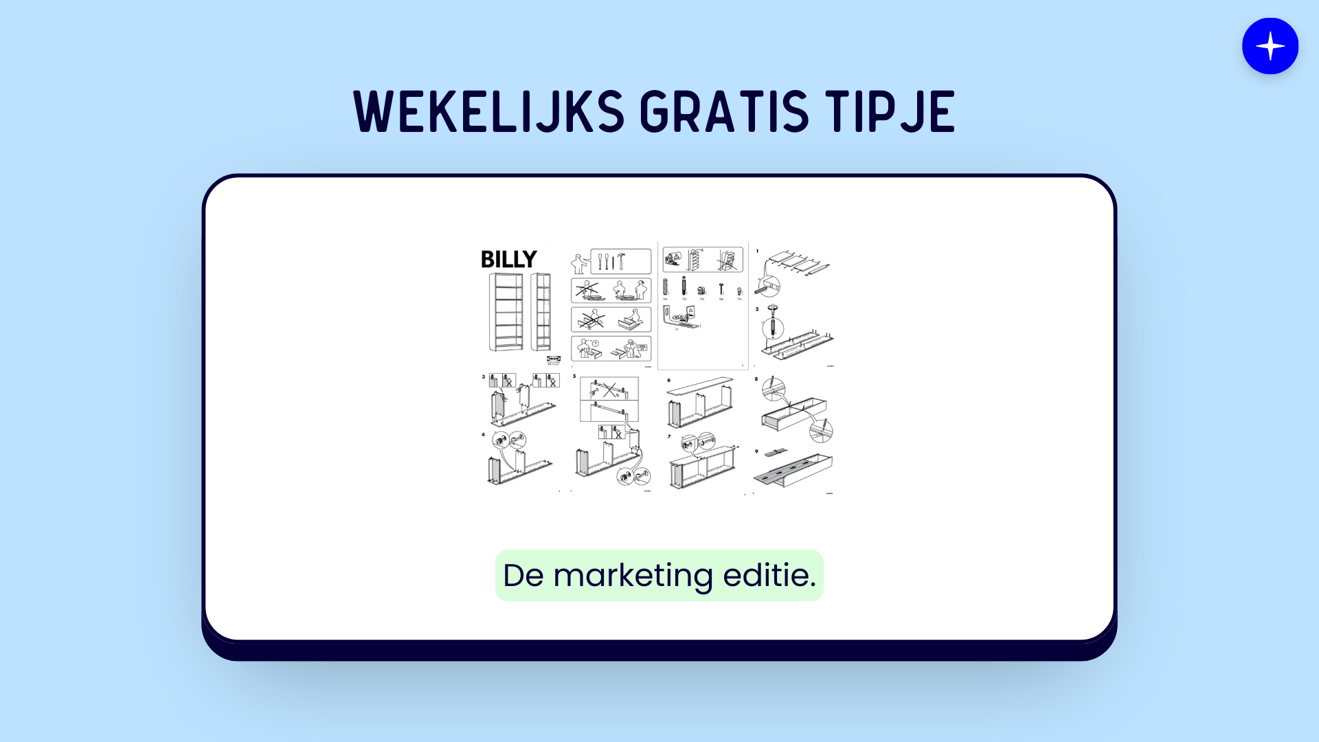 IKEA handleiding 🔨