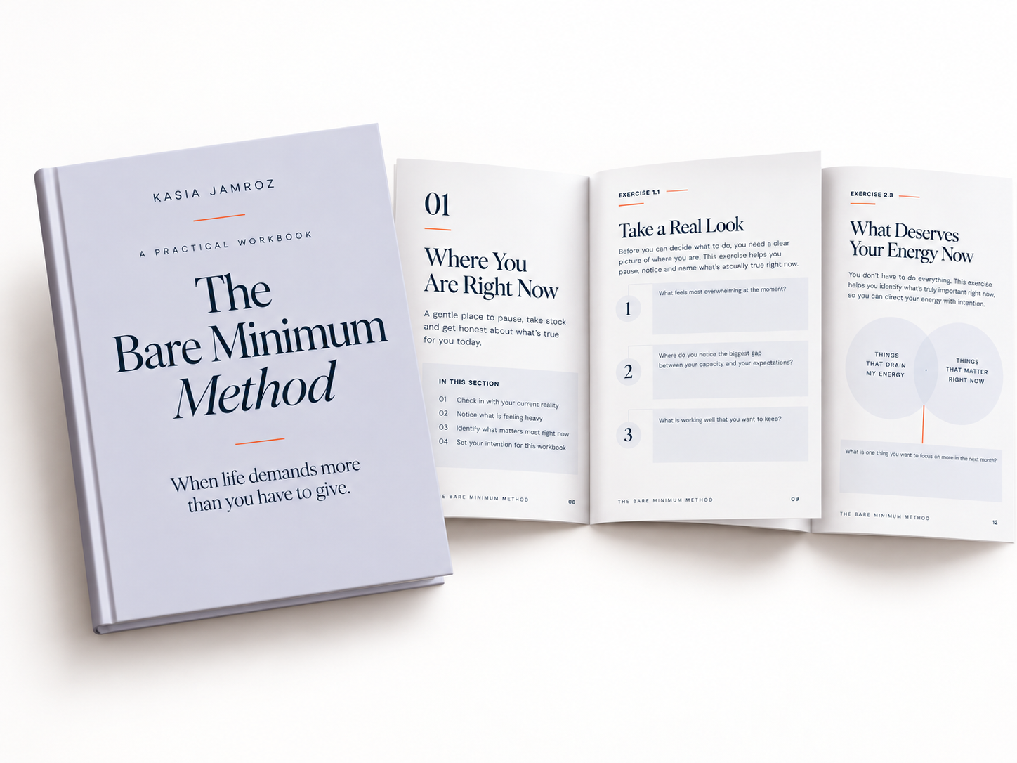The Bare Minimum Method workbook
