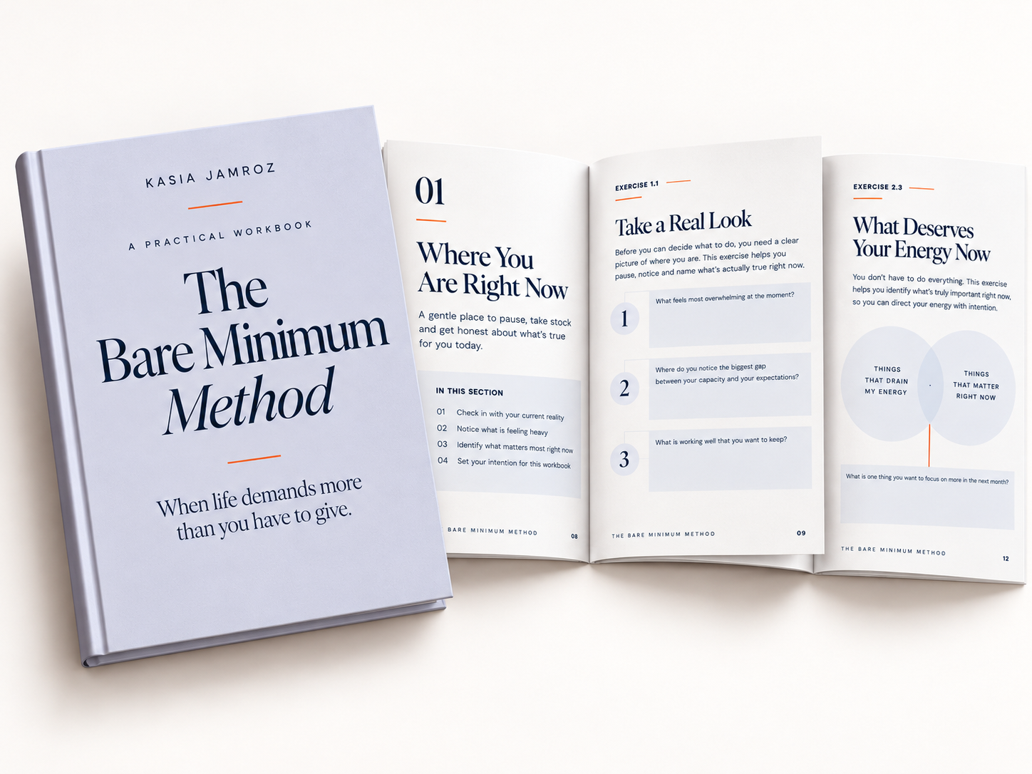 The Bare Minimum Method workbook