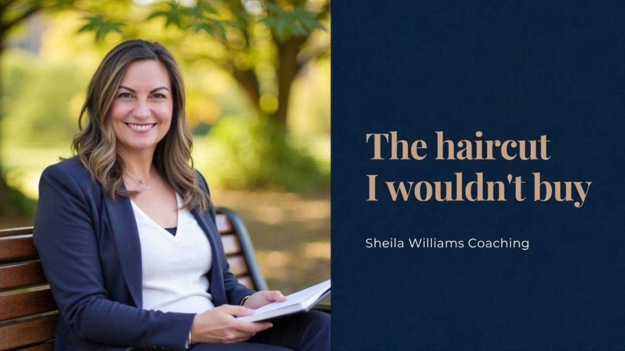 Sheila Williams smiling with a fresh haircut
