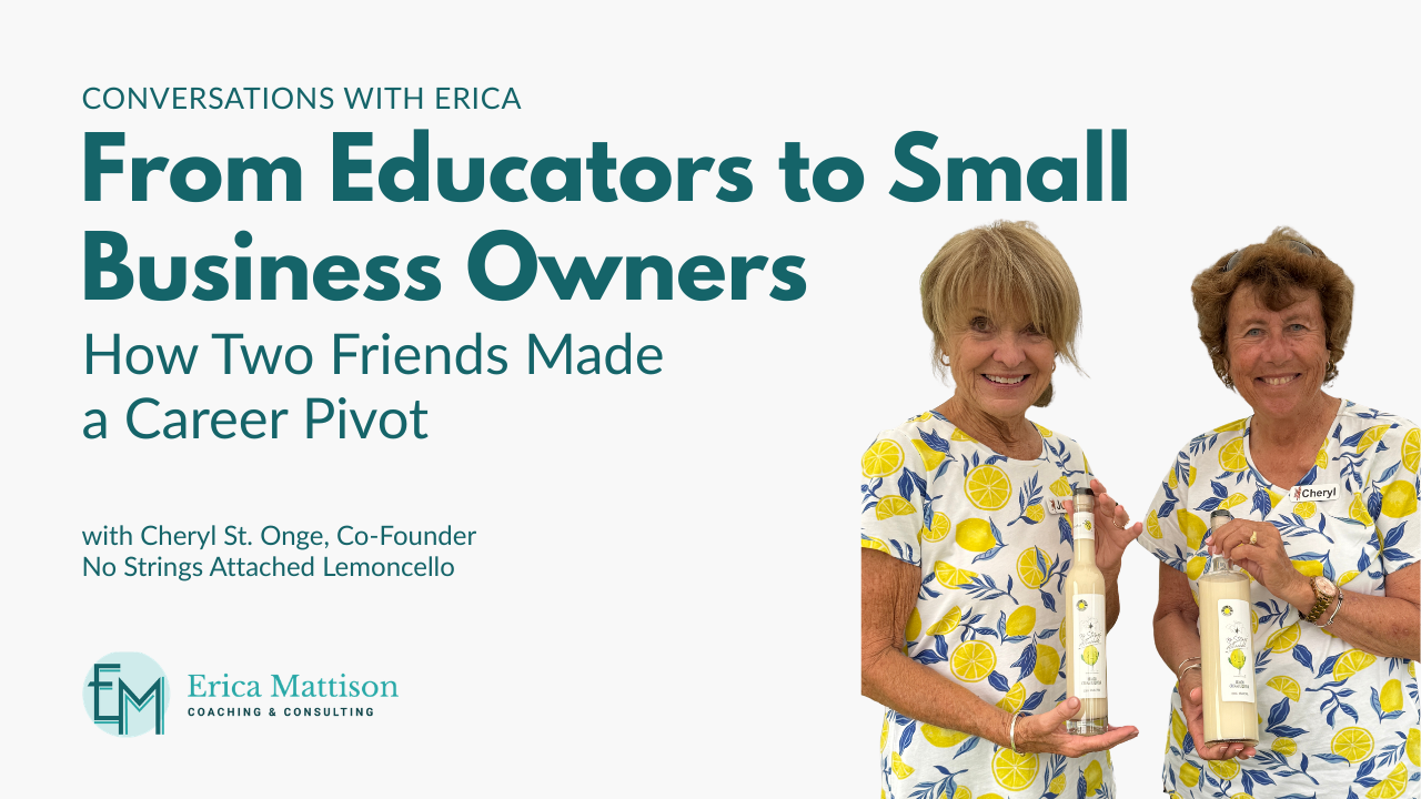 From Educators to Small Business Owners - episode graphic