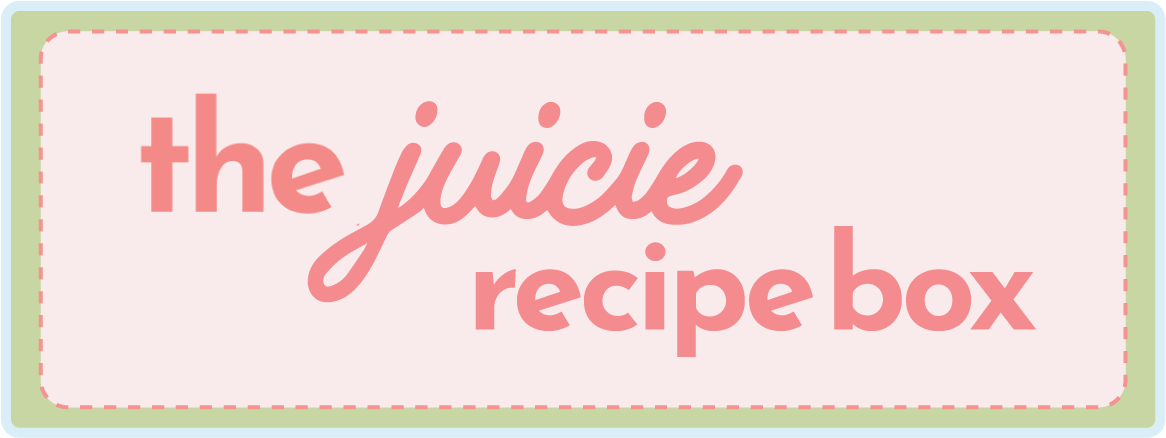 Juicie Recipe Box Logo Juicie Recipe Box Logo