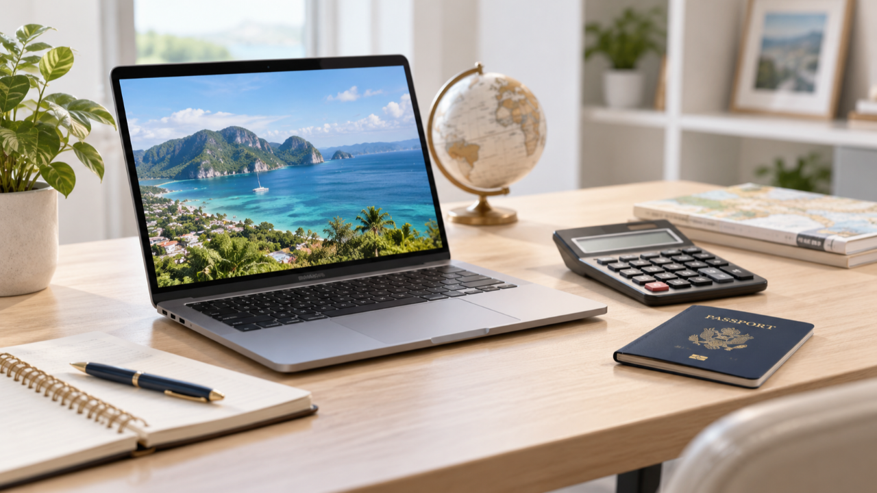 Travel agent commissions are paid by the suppliers and the host keeps a percentage