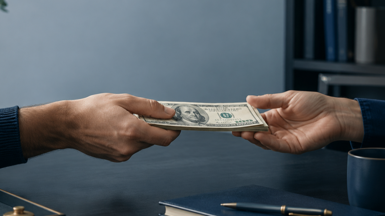 Illustration of host travel agency fees and commission splits