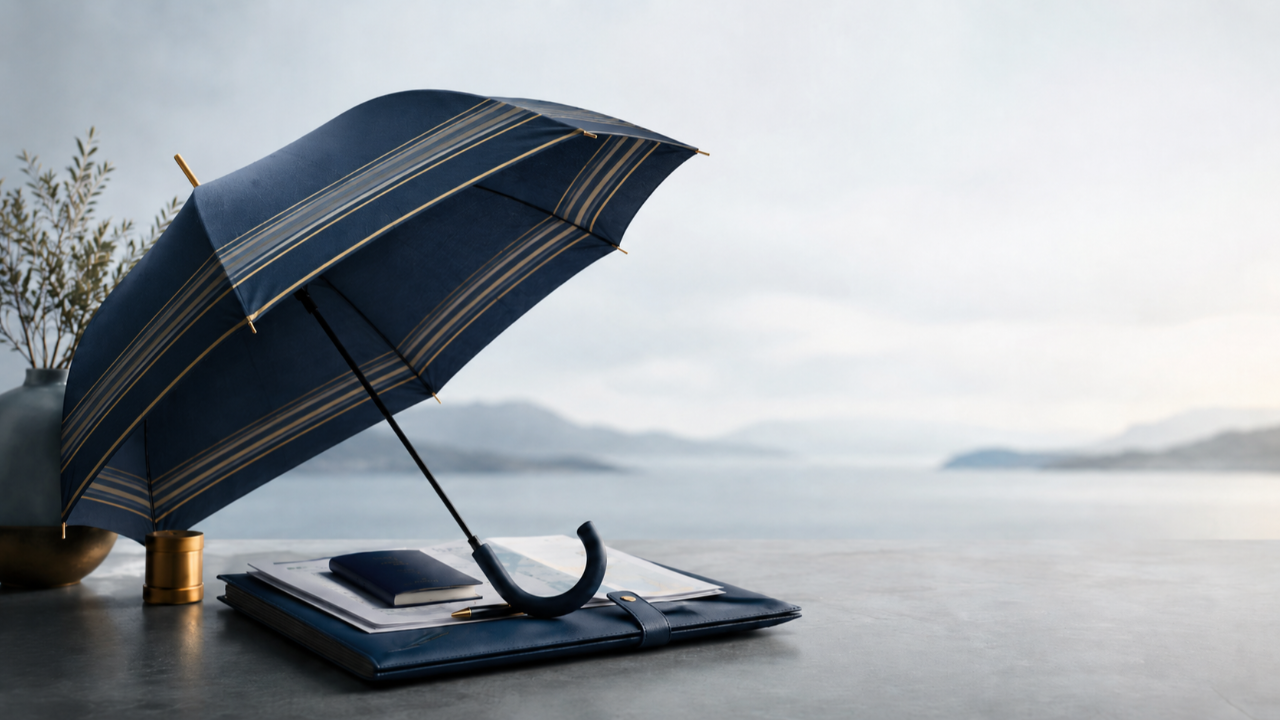 Illustration of insurance protection for travel agents