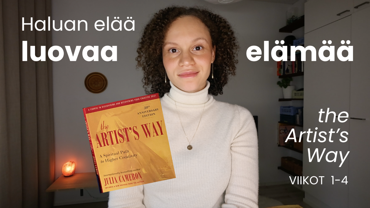 artists way kirjan kansi - julia cameron tie luovuuteen 