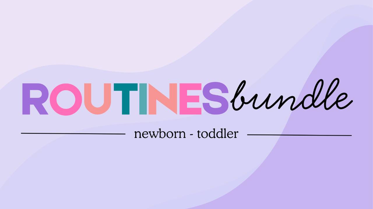 Avoid Predictable Rountine Routines Bundle – Baby & Toddler Schedules | BraveLittleBaby