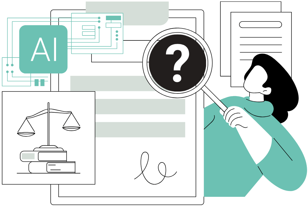 Illustration of a successful online course launch with a checklist and rocket, representing a smooth student onboarding process in Kajabi.