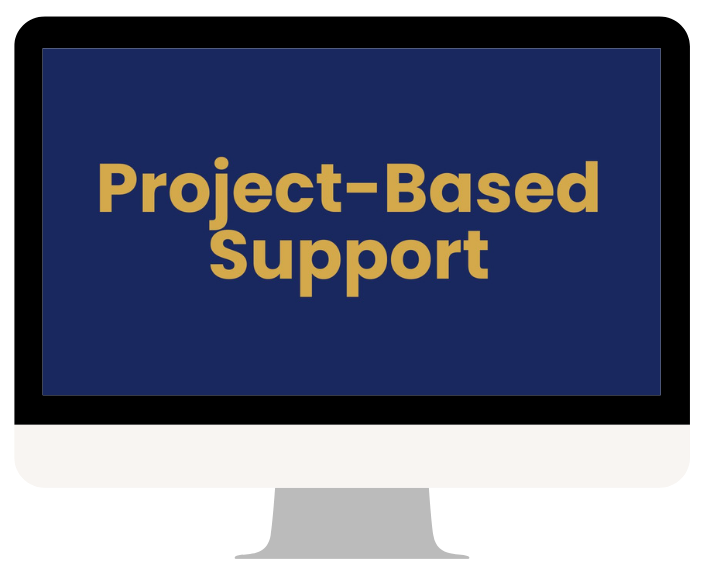Professional reviewing audit files or billing documentation — focused project work, payer audit preparation context