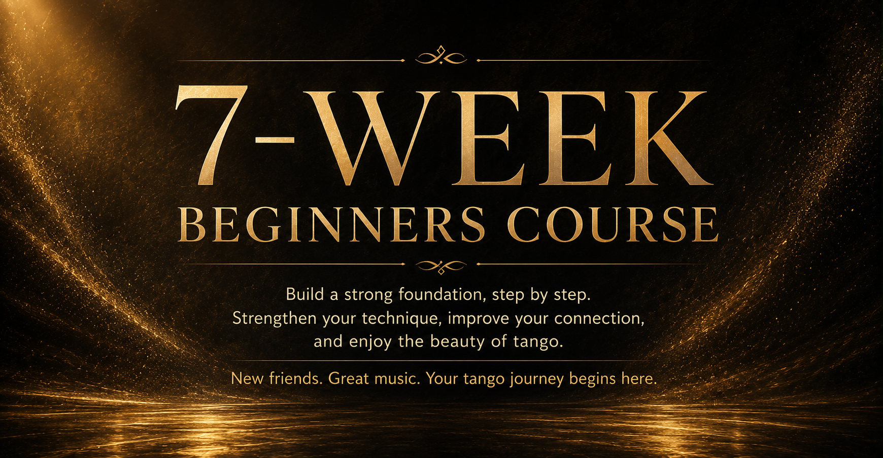Tango Amistoso new beginners courses starting in October 2026