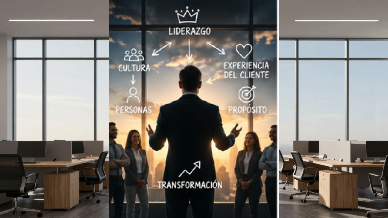 liderazgo empresarial, Customer Experience, cultura organizacional, experiencia del colaborador, transformación empresarial, CX, empresas pequeñas