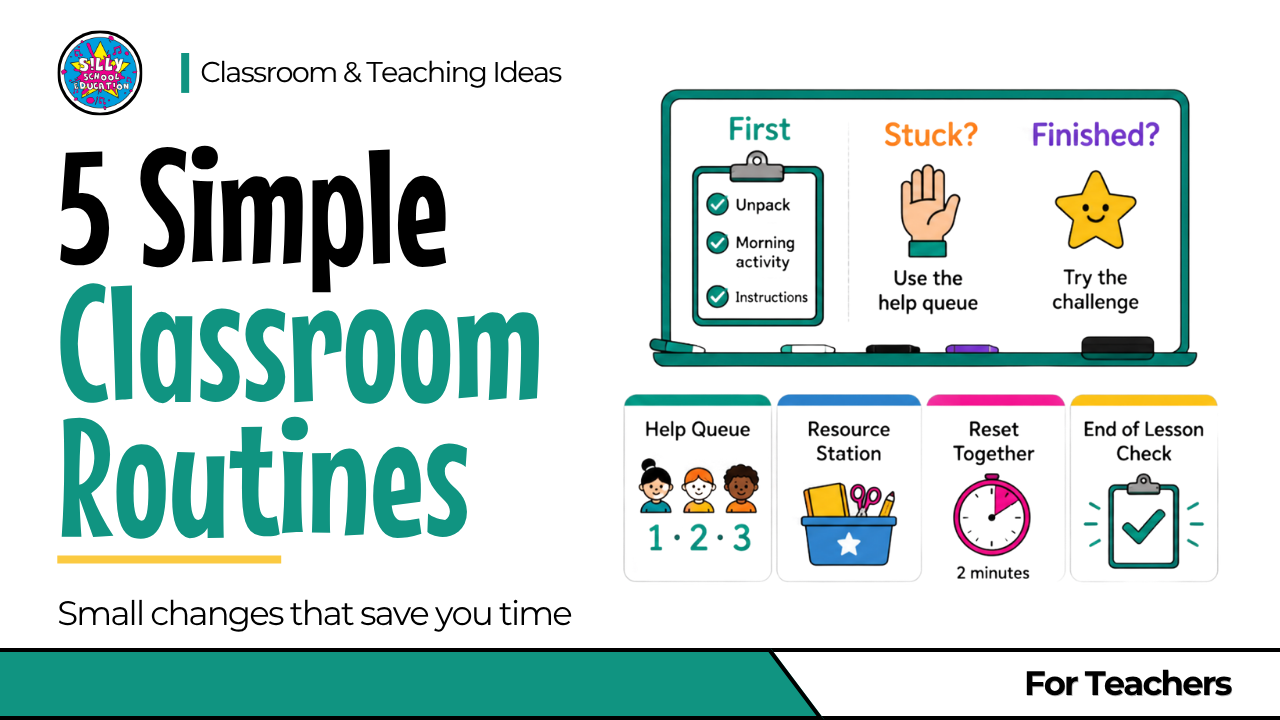 5 Simple Classroom Routines That Help You Save Time