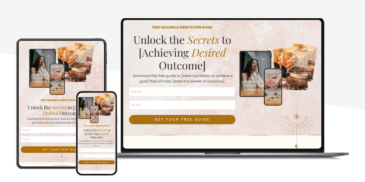 Kajabi Template: Siam Opt-in Funnel