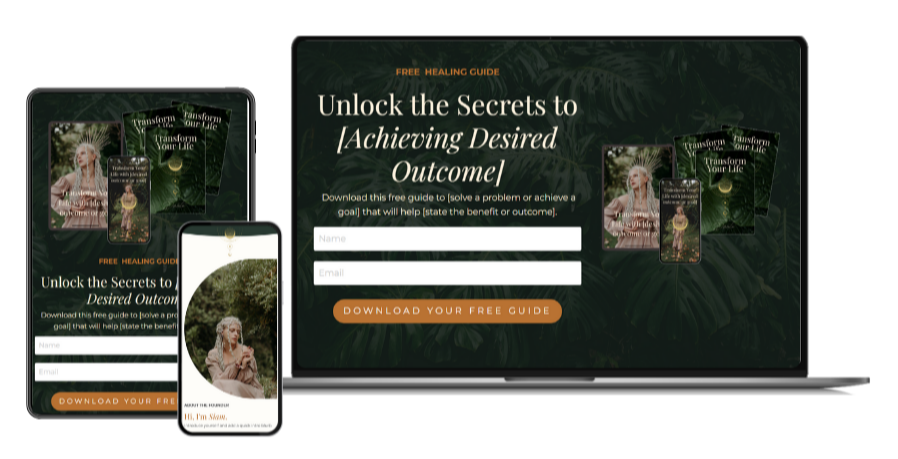 Kajabi Template: Hinata Opt-in Funnel