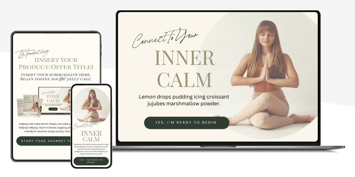Kajabi Template: Kashi Sales Funnel