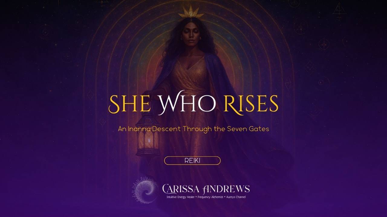 She Who Rises, an Inanna descent through the seven gates