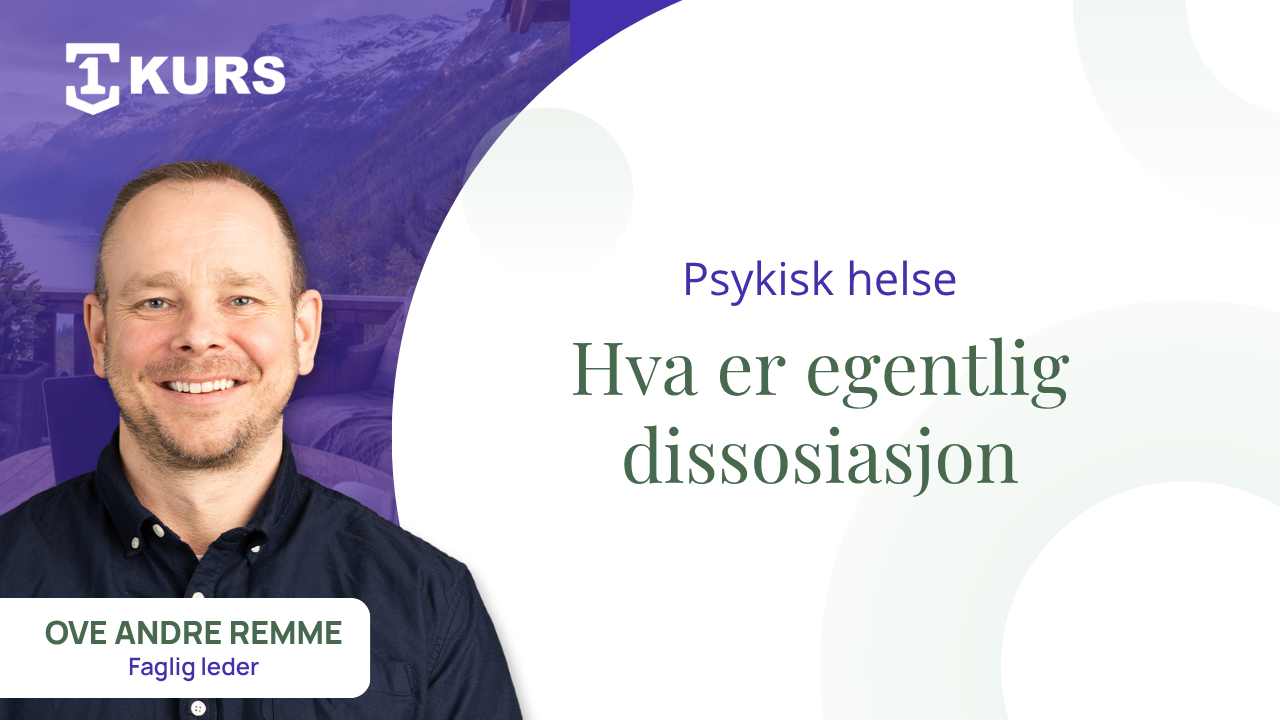 Dissosiasjon – når hjernen beskytter deg ved å koble ut