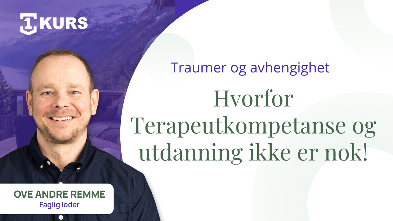 Hvorfor mange terapeuter føler at terapeutkompetanse og utdanning ikke er nok