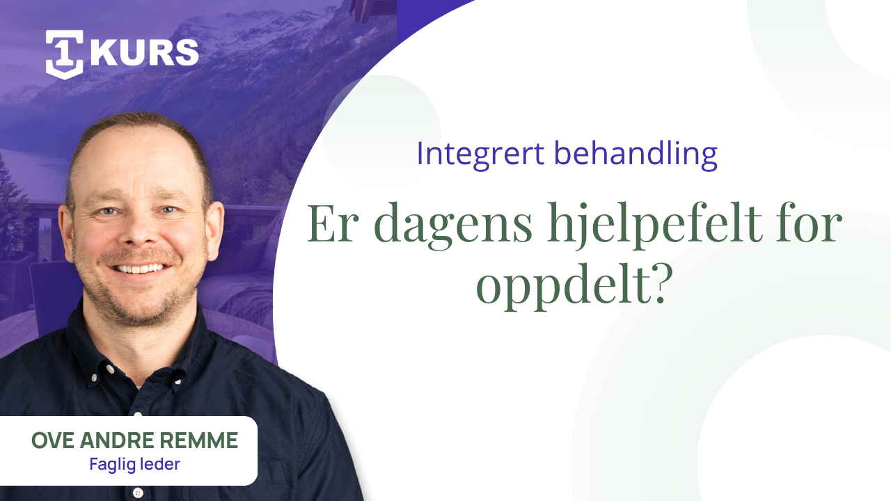 Er dagens hjelpefelt for oppdelt? Hvorfor vi trenger integrert behandling