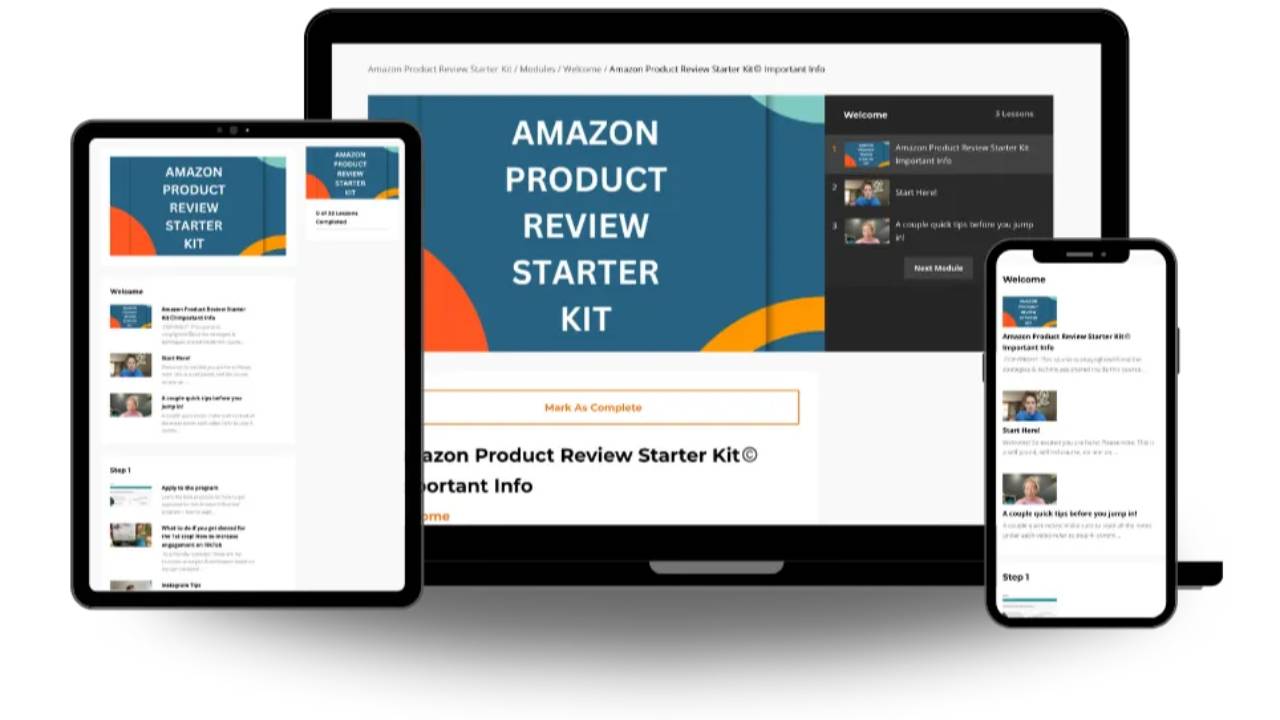 Amazon Product Review Starter Kit
