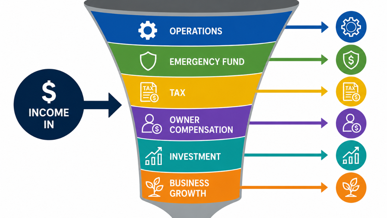 How creating a Thrive Financial Funnel helps you manage money with purpose instead of stress