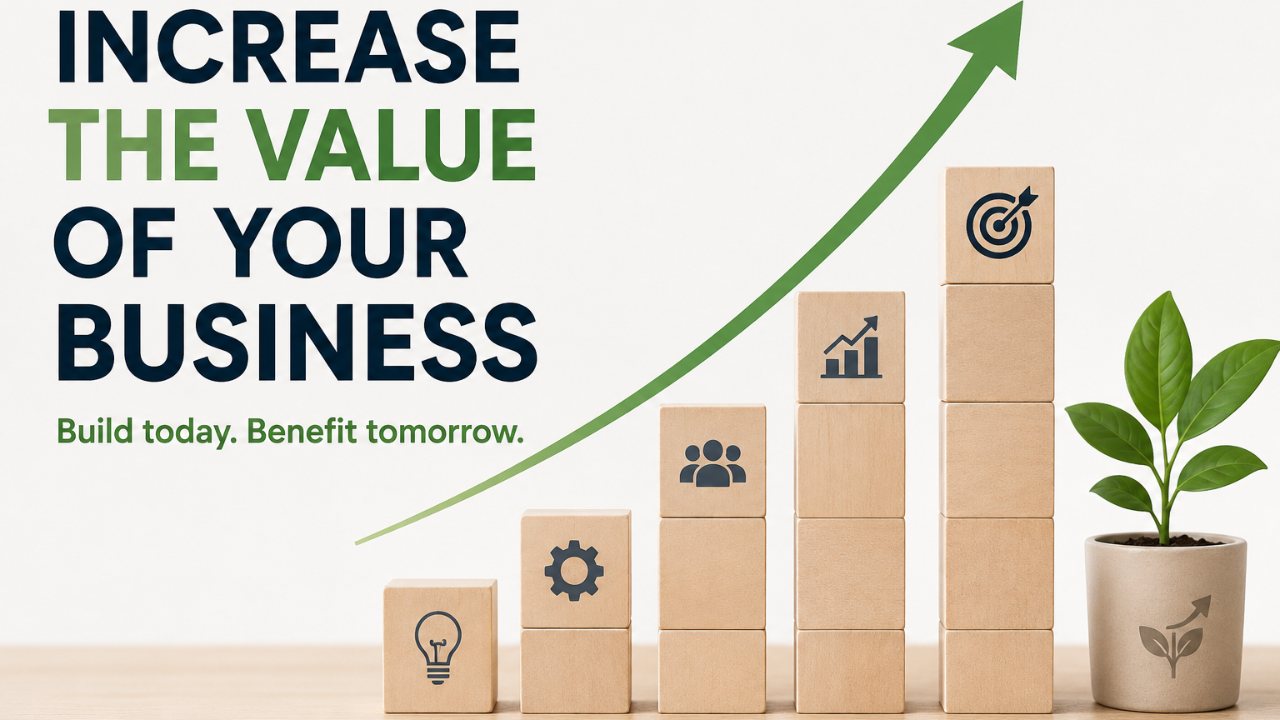 The best time to increase the value of your business is years before you ever put it on the market.