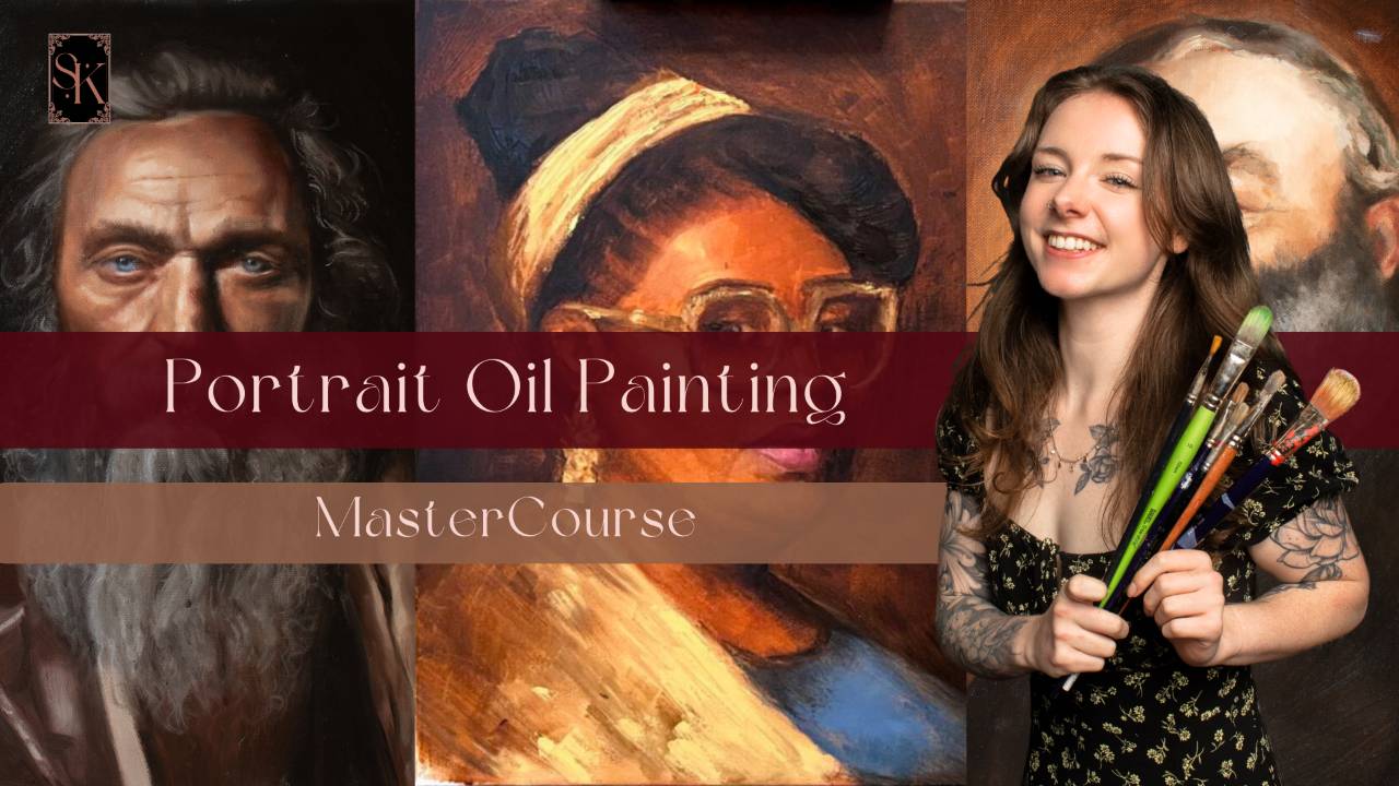 Learn Portrait Painting with Siobhan Kaufman | Self-paced art courses