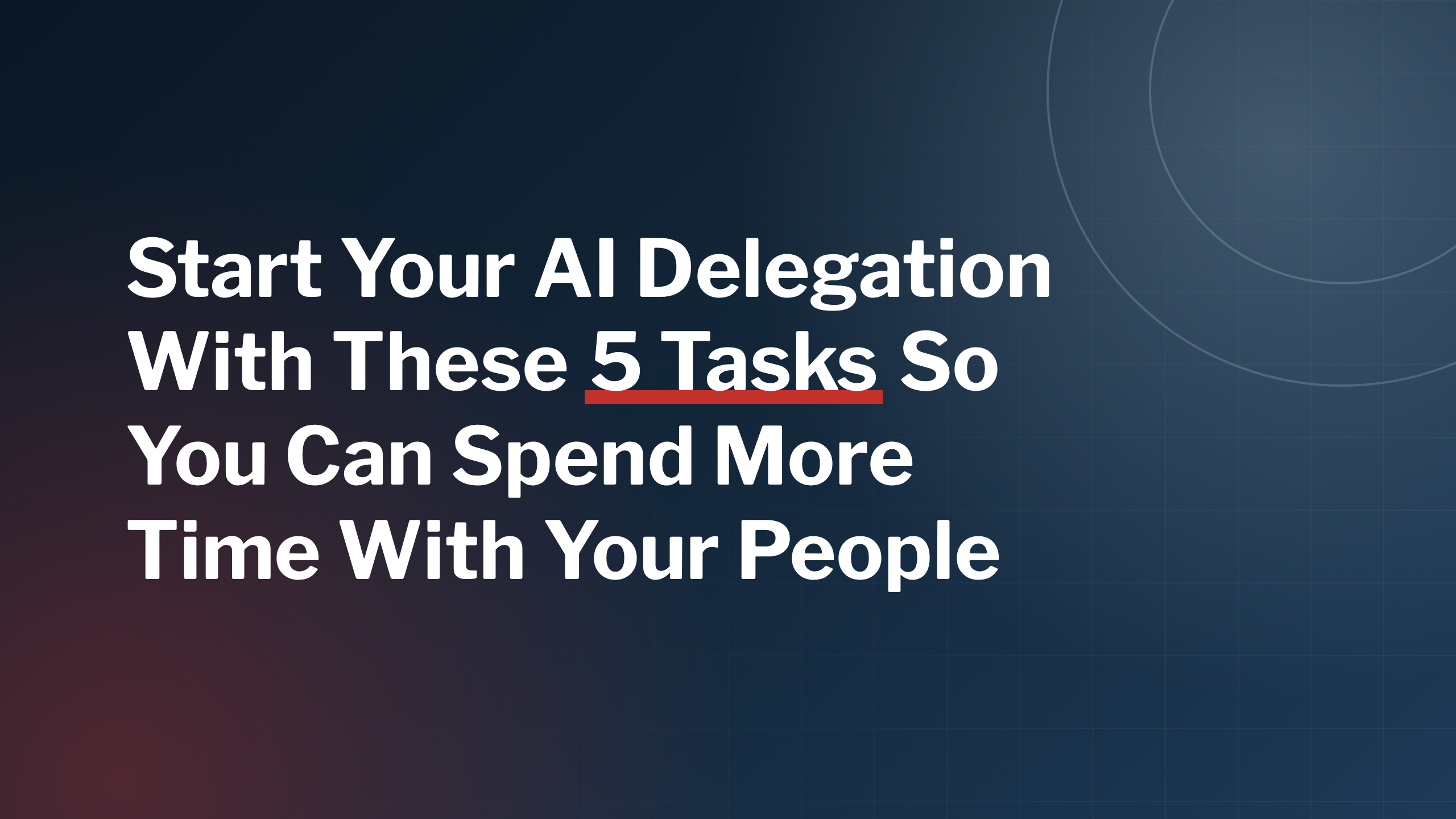 ai delegation
