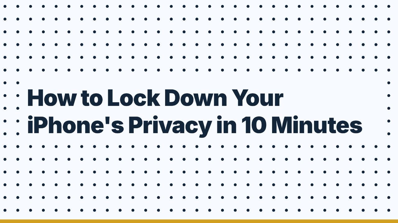 iphone privacy
