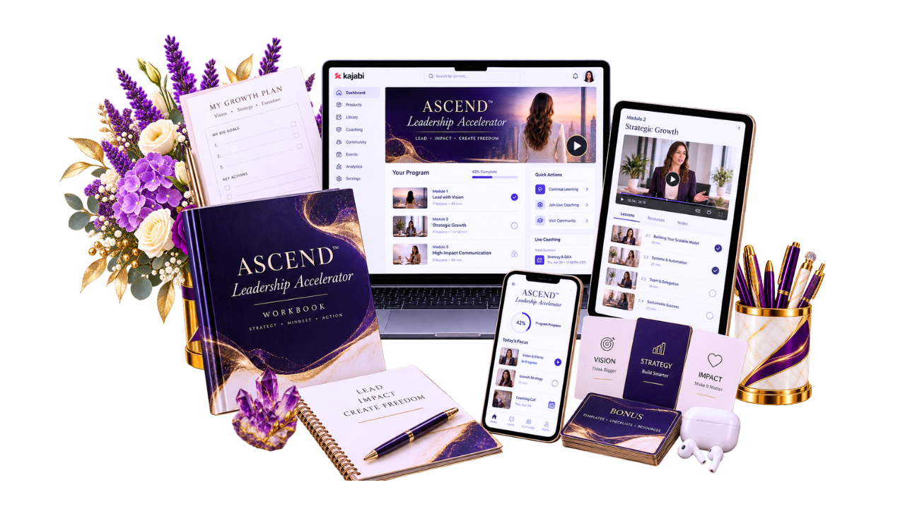 ASCEND™ Leadership Accelerator – Estrategia, Liderazgo, Próximo Nivel