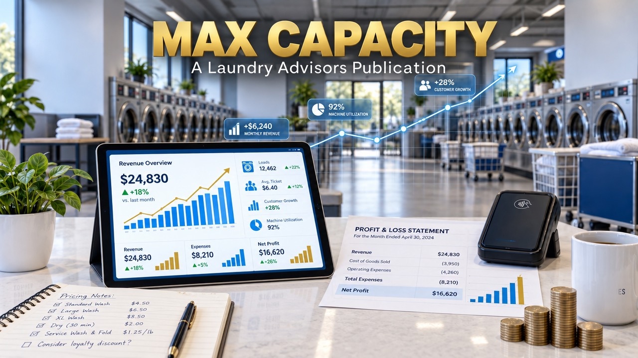 Max Capacity, a Laundry Advisors publication