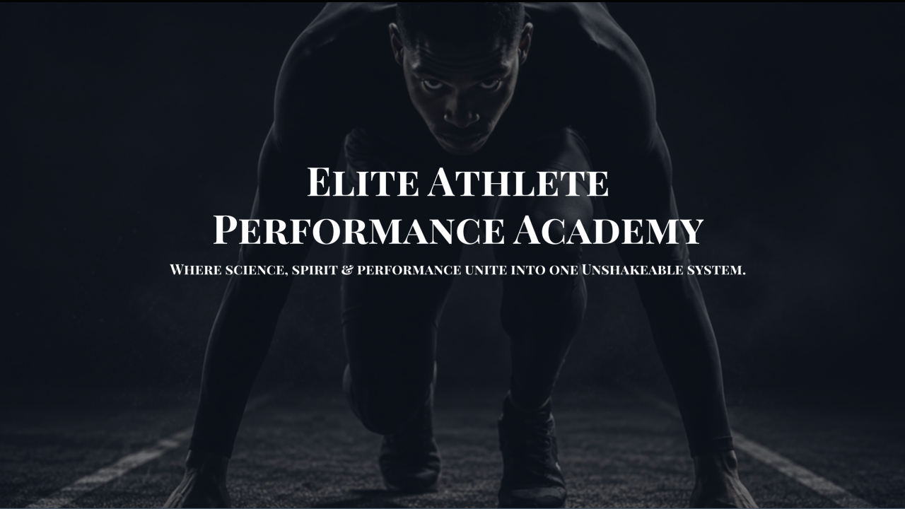 Elite Athlete Performance Academy | Unity Institute
