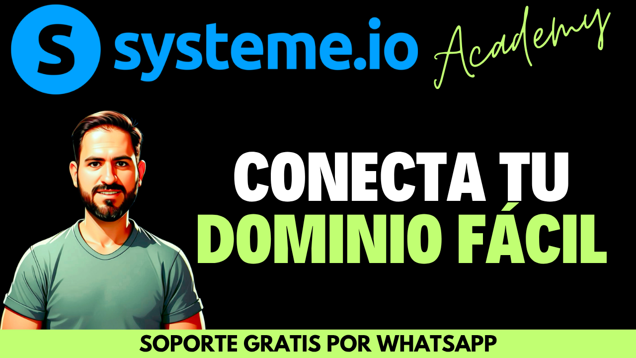Cómo conectar tu dominio en Systeme (Guía completa paso a paso)