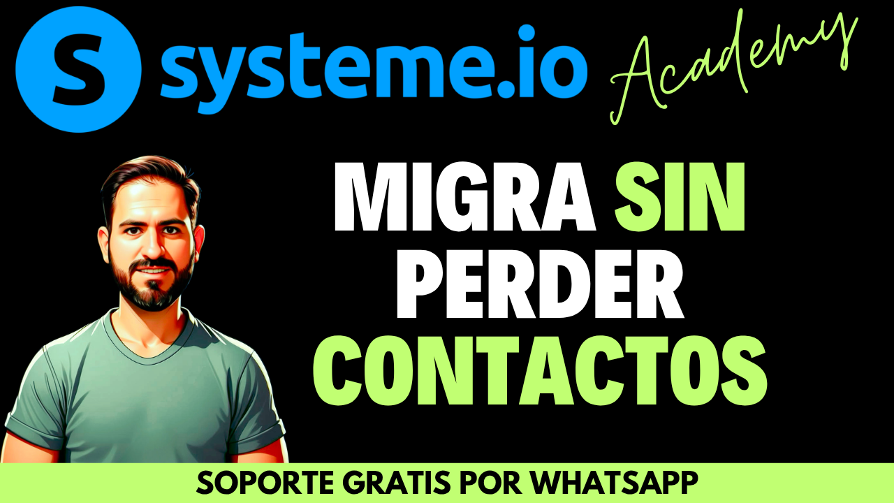 Cómo migrar tu lista de contactos a Systeme sin perder datos ni afectar la entregabilidad de tus correos