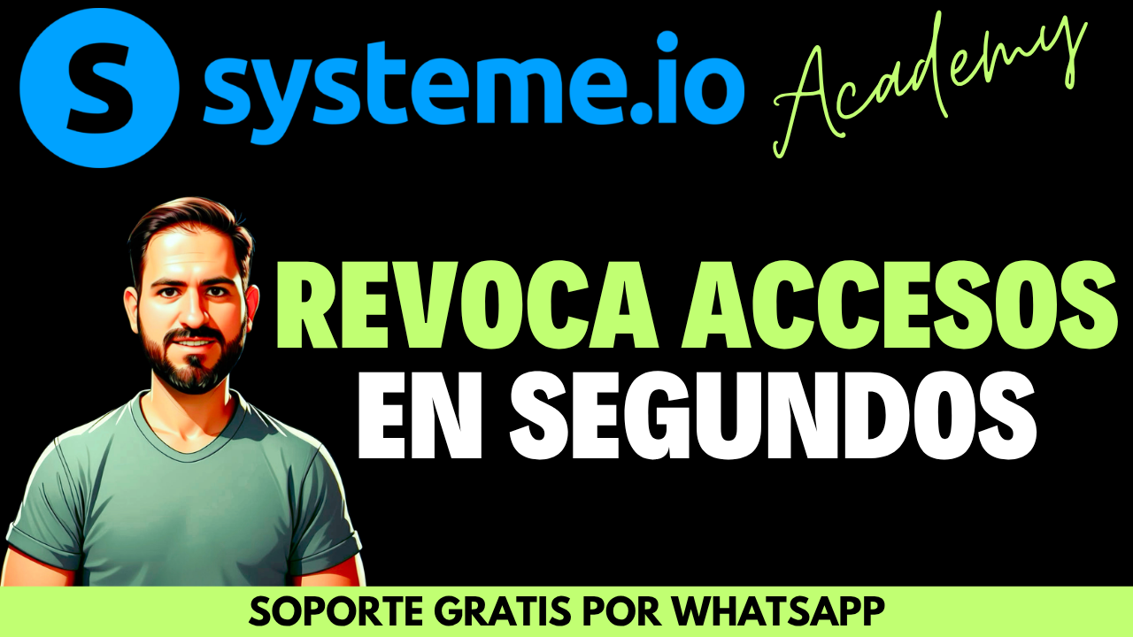 Cómo revocar el acceso de un estudiante a un curso en Systeme