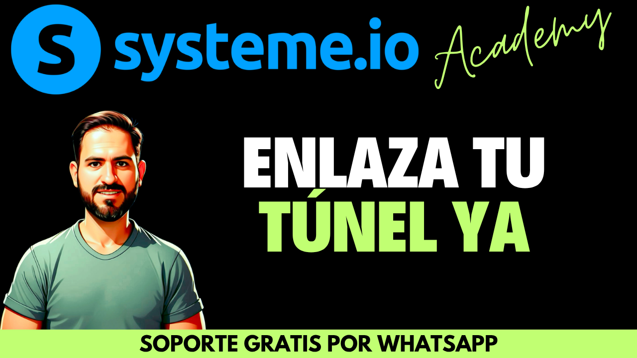 Cómo configurar enlaces entre páginas de un túnel