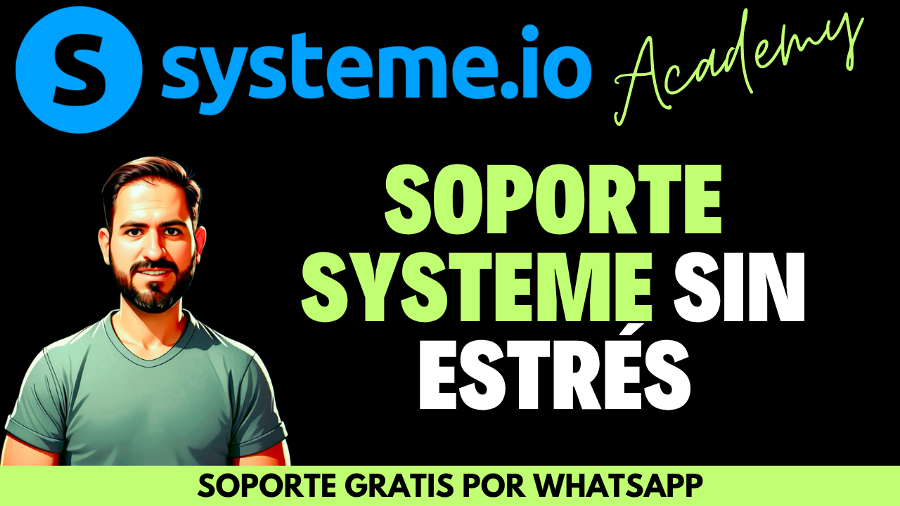 Cómo contactar al servicio al cliente de systeme.io