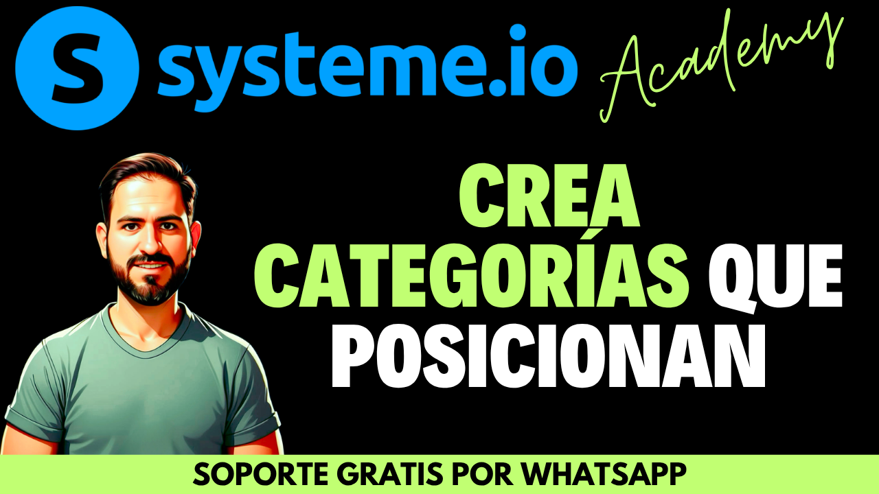 Detalles sobre los campos solicitados al crear una categoría de blog en Systeme