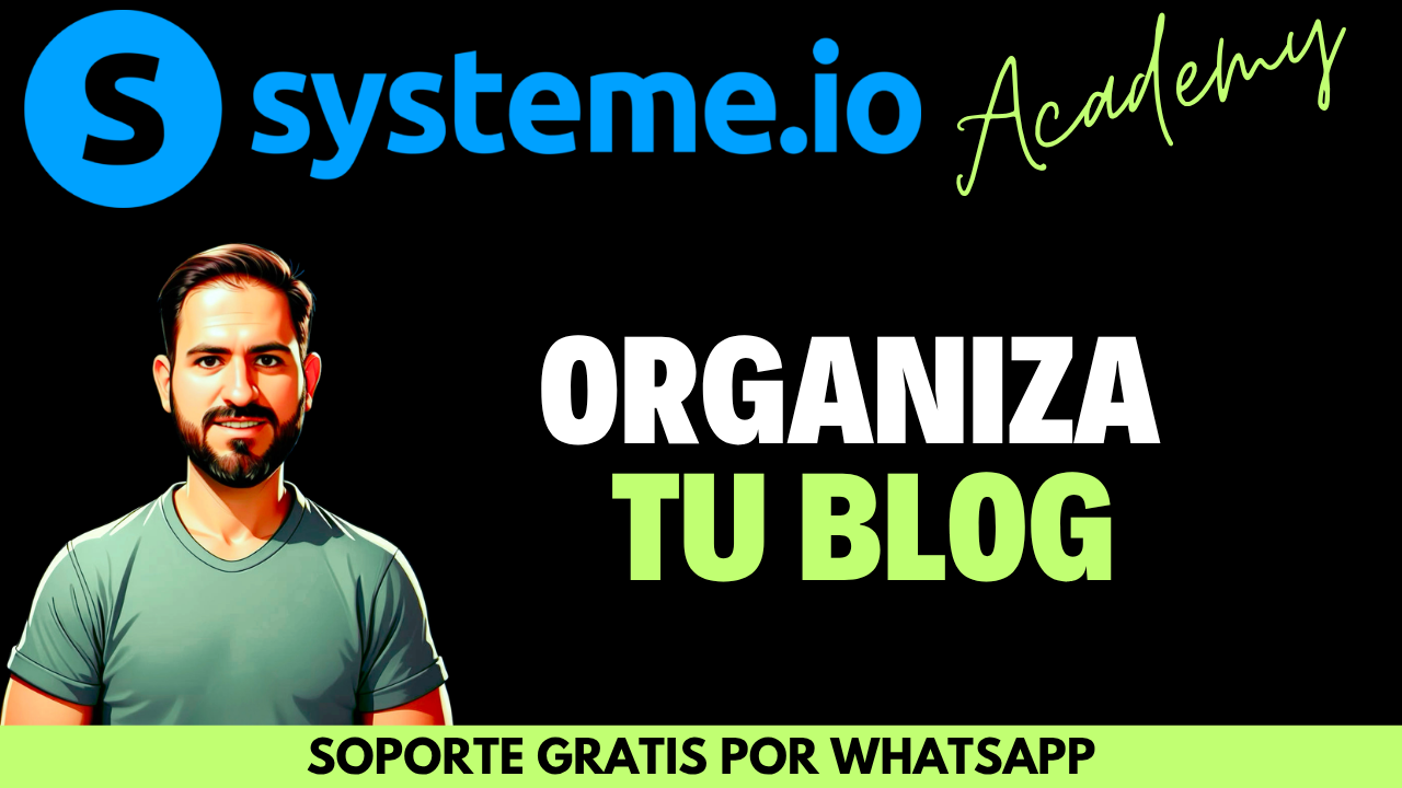 Cómo crear categorías de blog en Systeme paso a paso