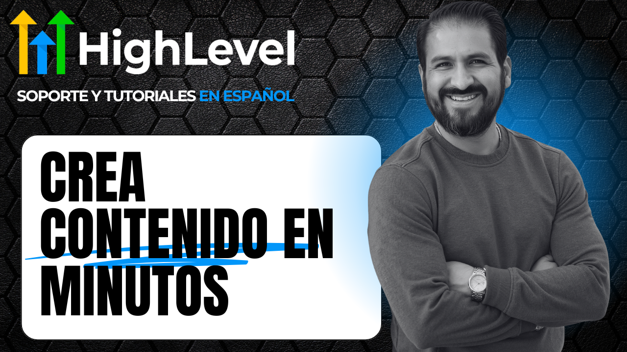 Cómo usar Content AI para crear contenido masivo y optimizado en Go High Level
