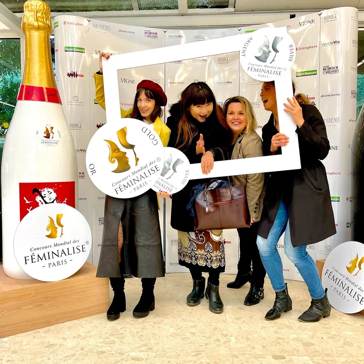 Feminalise Wine Competition with the girls